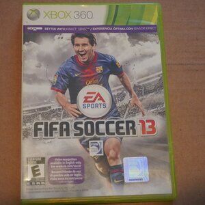 FIFA Soccer 13 . Xbox 360, 2012 (W/ Case. No Manual)